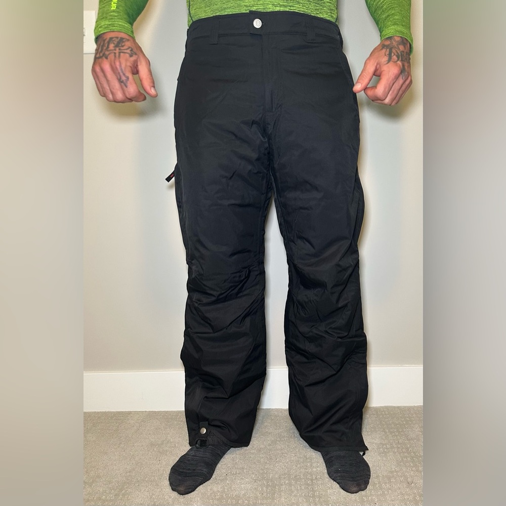 Bogner Fire+Ice men’s ski snowboard‎ pants 36 XL black winter snow warm pockets